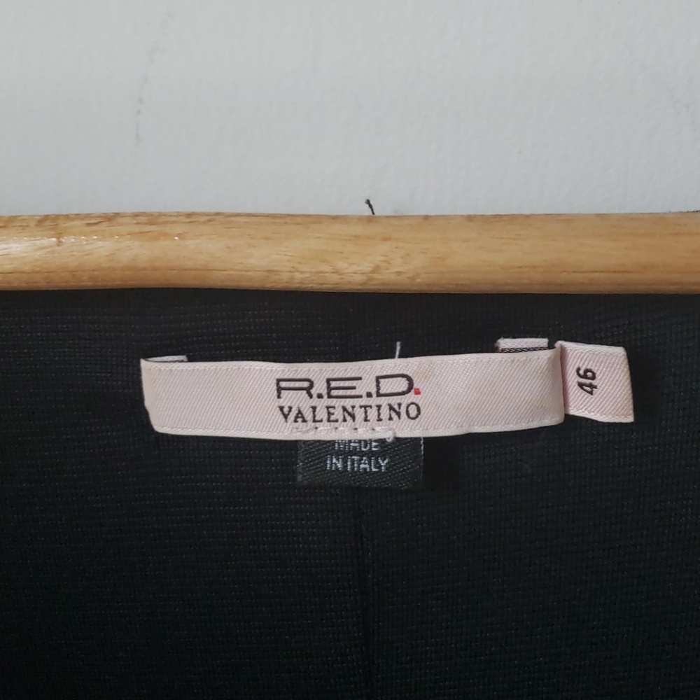 Make an Offer Red Valentino Black 3/4 Sleeve Dress - Picture 4 of 7